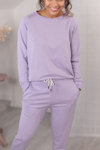 Relax in comfort and style with the Marnie Everyday Jogger. Made from soft terry cotton, these joggers are perfect for lounging, sleeping, or casual outings. The cuffless style offer a versatile fit, allowing you to roll them up for a more personalized look. Featuring an elasticated waistband with a cord tie, the joggers provide a relaxed yet secure fit.