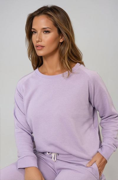 Relax in comfort and style with the Marnie Everyday Sweatshirt. Made from soft terry cotton, it boasts a slight scoop neckline and it sits perfectly just at the hips, ensuring a flattering fit. Available in sizes 8 to 16, the Marnie Everyday Sweatshirt is designed with a neater fit—if you prefer a looser style, we recommend sizing up.